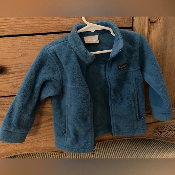 Columbia Teal Fleece Jacket - Picture 2 of 4